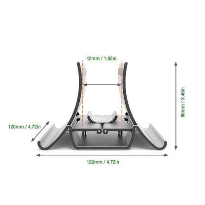 Vertical Laptop Stand with Heat Dissipation - Non-Slip Gravity Induction Holder for Laptops, Notebooks, iPad Pro, and Tablets