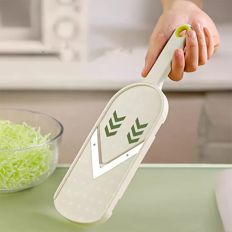 Ultra-Fine Vegetable Slicer & Shredder — Multi-Purpose Kitchen Gadget for Salad, Cabbage, Carrot, Food Chopper for Home & Dining