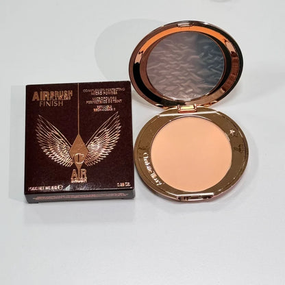 Charlotte Tilbury Makeup Set - Lip Balm Facial Setting Powder Liquid Foundation & Moisturizing Setting Spray Cosmetics
