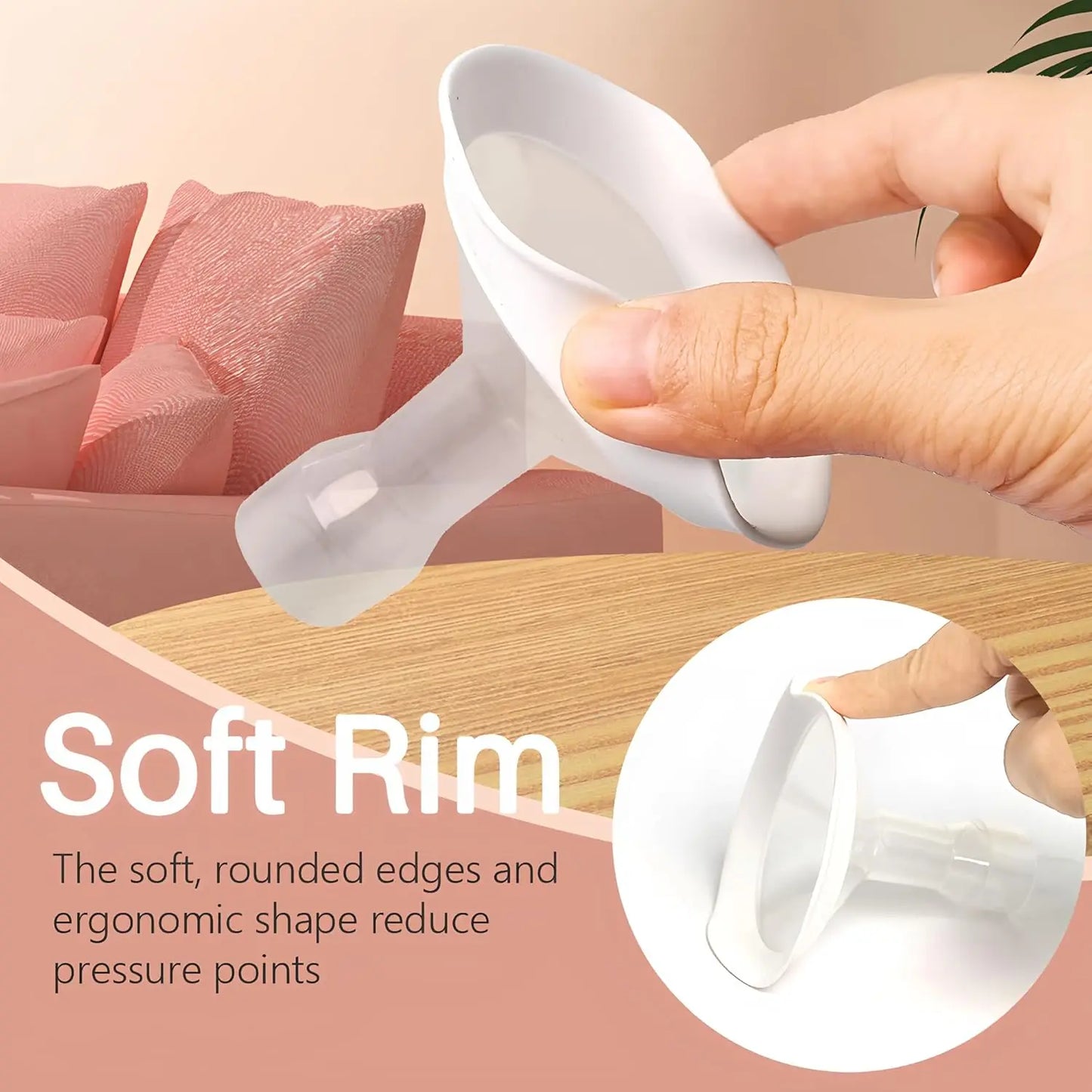 BPA-Free Silicone Breast Pump Flange Pad – Compatible with Medela & Spectra Pump Parts Replacement Accessories