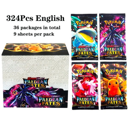324pcs Pokemon TCG Booster Box - Sword & Shield Fusion Strike Trading Card Packs Display Set with 36 Booster Packs