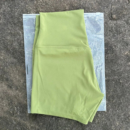 Women’s High Waist Yoga Shorts - Slim Fit Butt Lift Biker Shorts for Gym, Running, and Sports Workouts