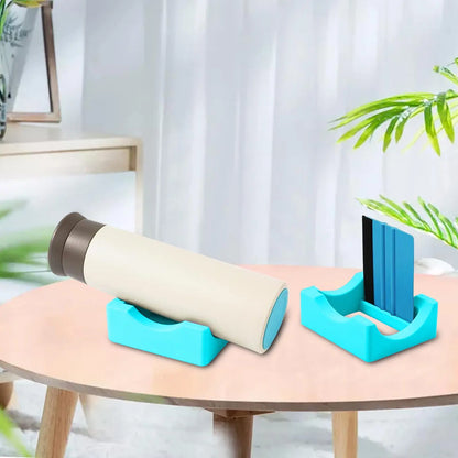 Multifunctional Silicone Cup Cradle - Anti-Slip Tumbler Stand Holder for Bottles, Can Cups, and DIY Craft Projects