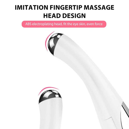 Portable Electric Eye Massage Pen – Lightweight Facial & Eye Care Device with Dry Battery Power
