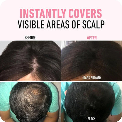 # Hairline Powder Root Cover Up - Waterproof Hair Concealer for Natural-Looking Hairline Coverage