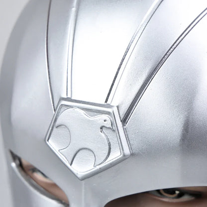 Suicide Squad Peacemaker Helmet Mask – PVC Cosplay Superhero Costume for Men, Halloween & Party Prop