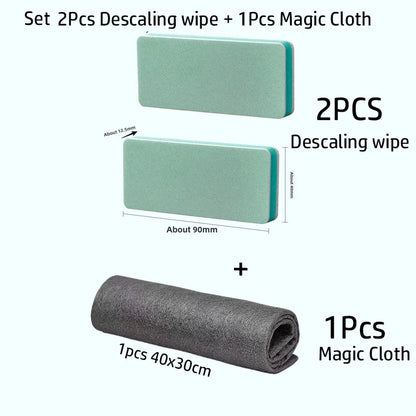 3/5Pcs Aquarium Cleaning Wipes - Fish Tank Glass Descaling Tool for Water Marks & Scale Removal