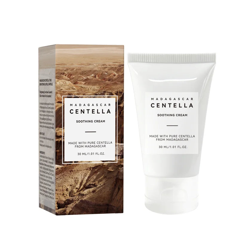 Centella Asiatica Soothing Serum - 55ml Madagascar Formula for Sensitive Skin Relief, Acne Care & Deep Hydration