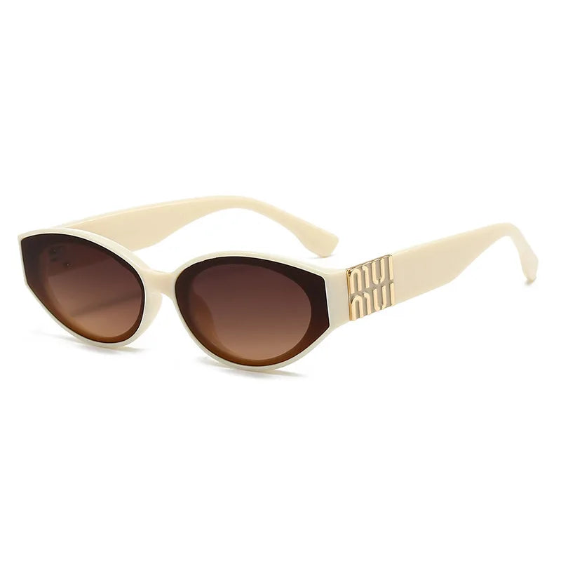 Luxury MUI MUI Designer Glasses – Stylish Cateye Eyewear for Women & Men, UV400 Protection