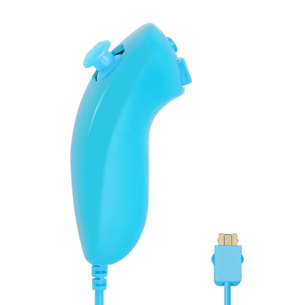 2-in-1 Wireless Controller for Nintendo Wii – Motion Plus Remote with Silicone Case