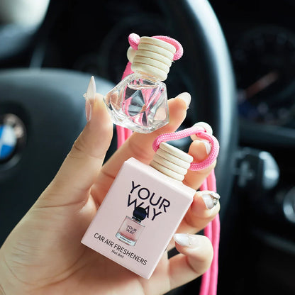 Car Perfume Air Freshener – Long-Lasting Fragrance for Car Interior Accessories, Keeps Cabin Fresh & Pleasant Aroma