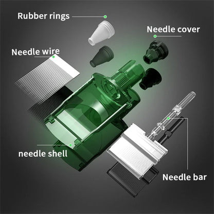 10PCS Large Cartridge Tattoo Needles – Professional Tattoo Equipment for Bold & Big Ink Work