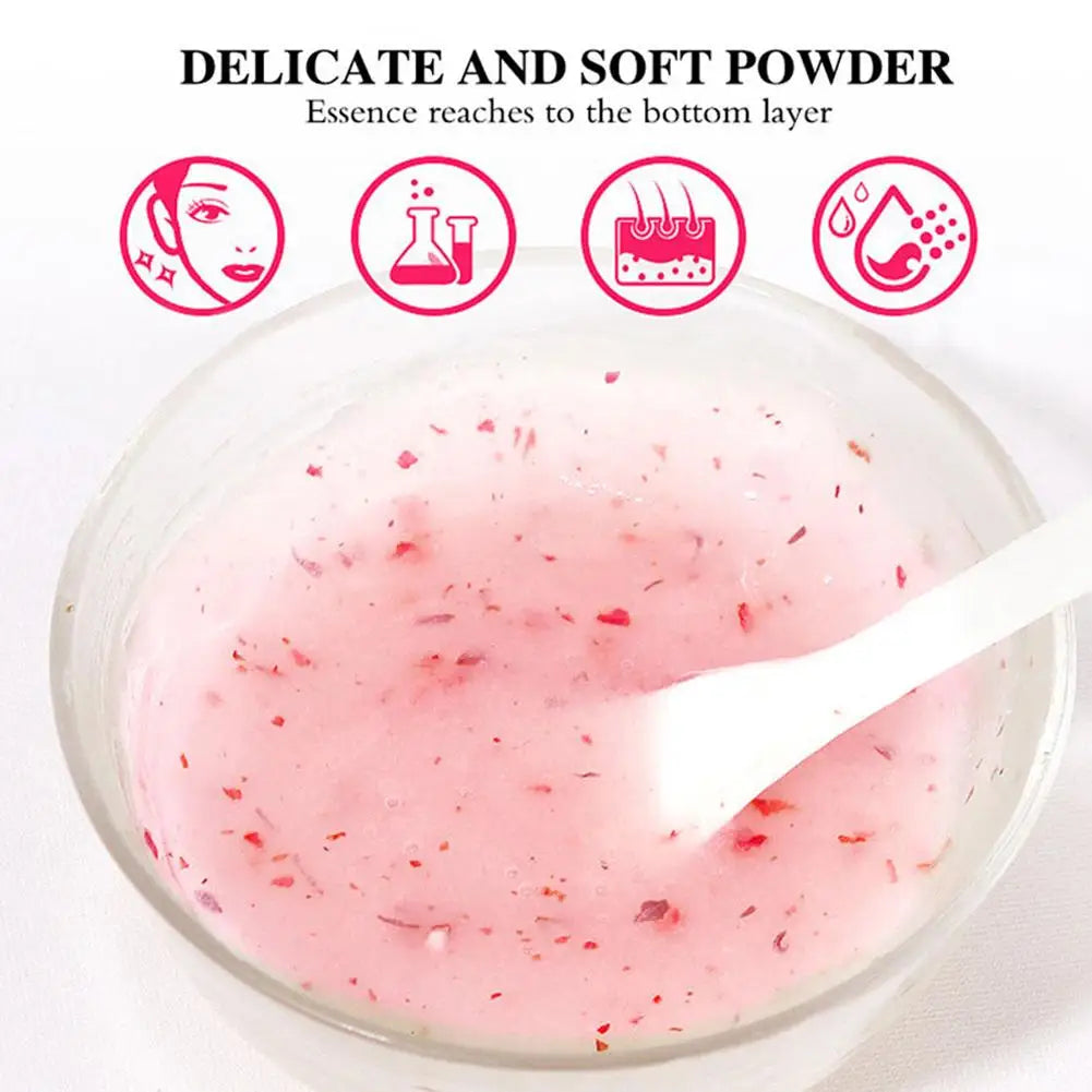 Professional Rose Jelly Face Mask – Hydrating, Nourishing Hydro Jelly Powder Gel Peel-Off Skincare