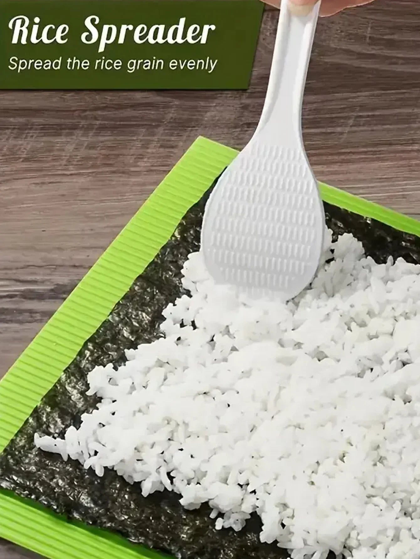 Sushi Making Roll Mat Tool – DIY Seaweed Rice & Vegetable Roller for Home & Restaurant Use