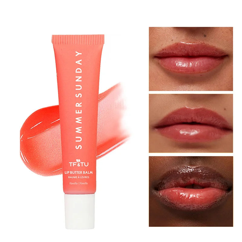 Summer Lip Moisturizing Balm - 15ml Nourishing Lip Care for Smooth Lip Lines and Daily Makeup Hydration