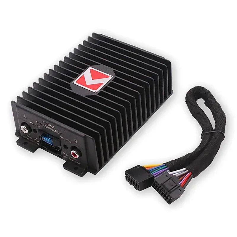 Car DSP Amplifier Hi-Fi Booster – 4*80W Digital Sound Processor for Android, Subwoofer & Car Stereo Audio System
