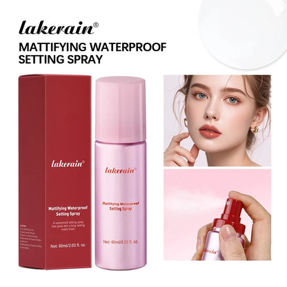 Mattifying Makeup Setting Spray - Waterproof Oil Control Matte Finish Face Fixer