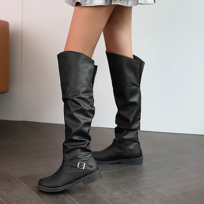 Medieval Leather Boots – Jack Sparrow Renaissance Half-Haddock Shoes, LARP Pirate Warrior Vintage Jackboots for Adults