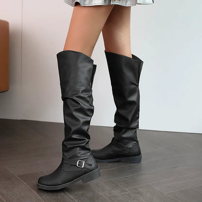 Medieval Leather Boots – Jack Sparrow Renaissance Half-Haddock Shoes, LARP Pirate Warrior Vintage Jackboots for Adults