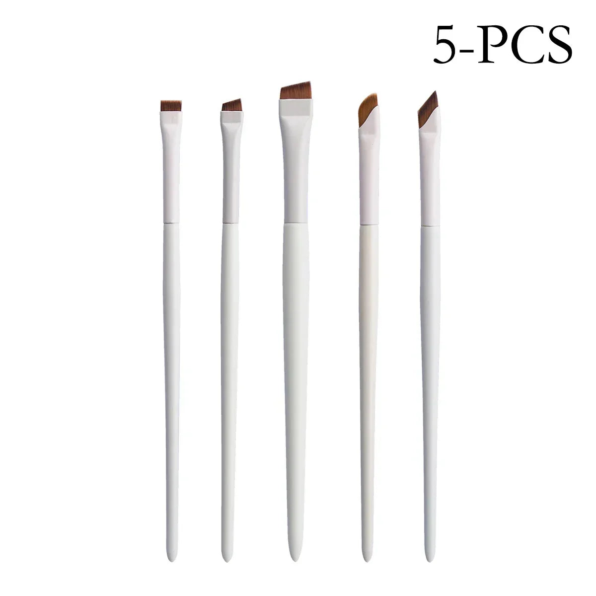 Ultra Thin Eyeliner & Eyebrow Brush – Precision Blade Angled Makeup Detail Brush for Eyes & Under-Eye Application
