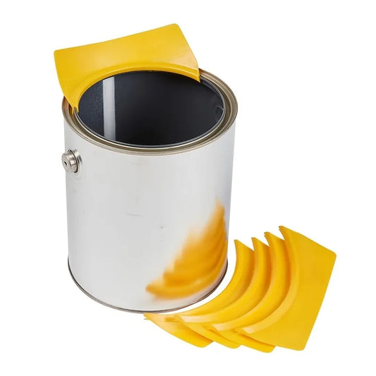 Universal Paint Can Spout & Pouring Tool – Fits Pint, Quart & Gallon Cans | Brush Holder & Wiper Painting Accessory