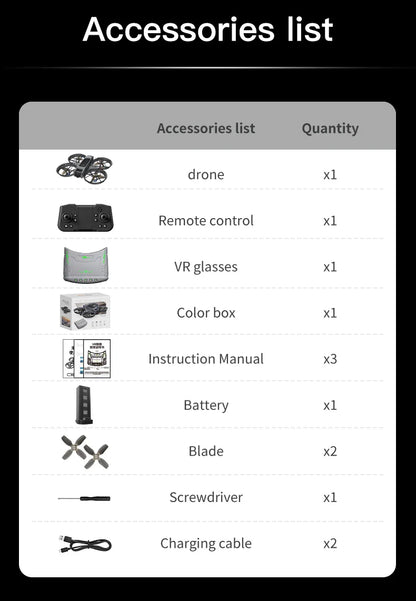 X266 Mini RC Drone – 8K HD Dual Camera, 6-Axis Headless Quadcopter with 360° Flip, Remote Control Helicopter Toy for Boys