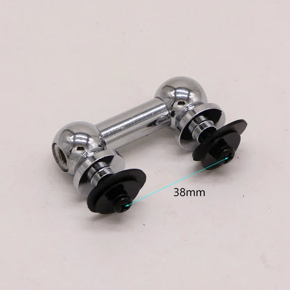 High-Quality Silver Double-Side Snare & Tom Drum Lugs – Includes Screws and Washers