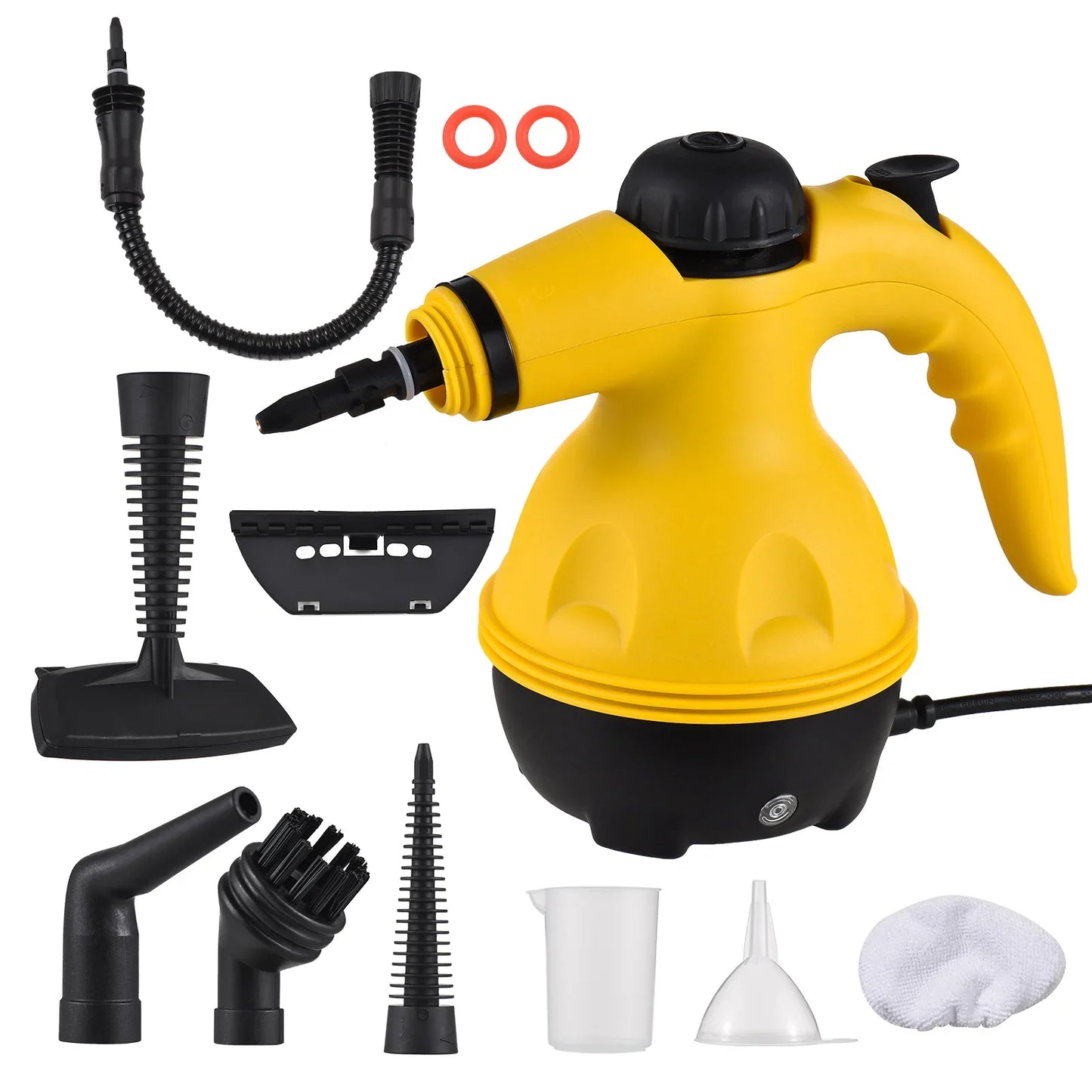 Handheld Electric Steam Cleaner – High Temperature Sterilization for Air Conditioning, Kitchen Hood & Car Cleaning, EU/US Plug