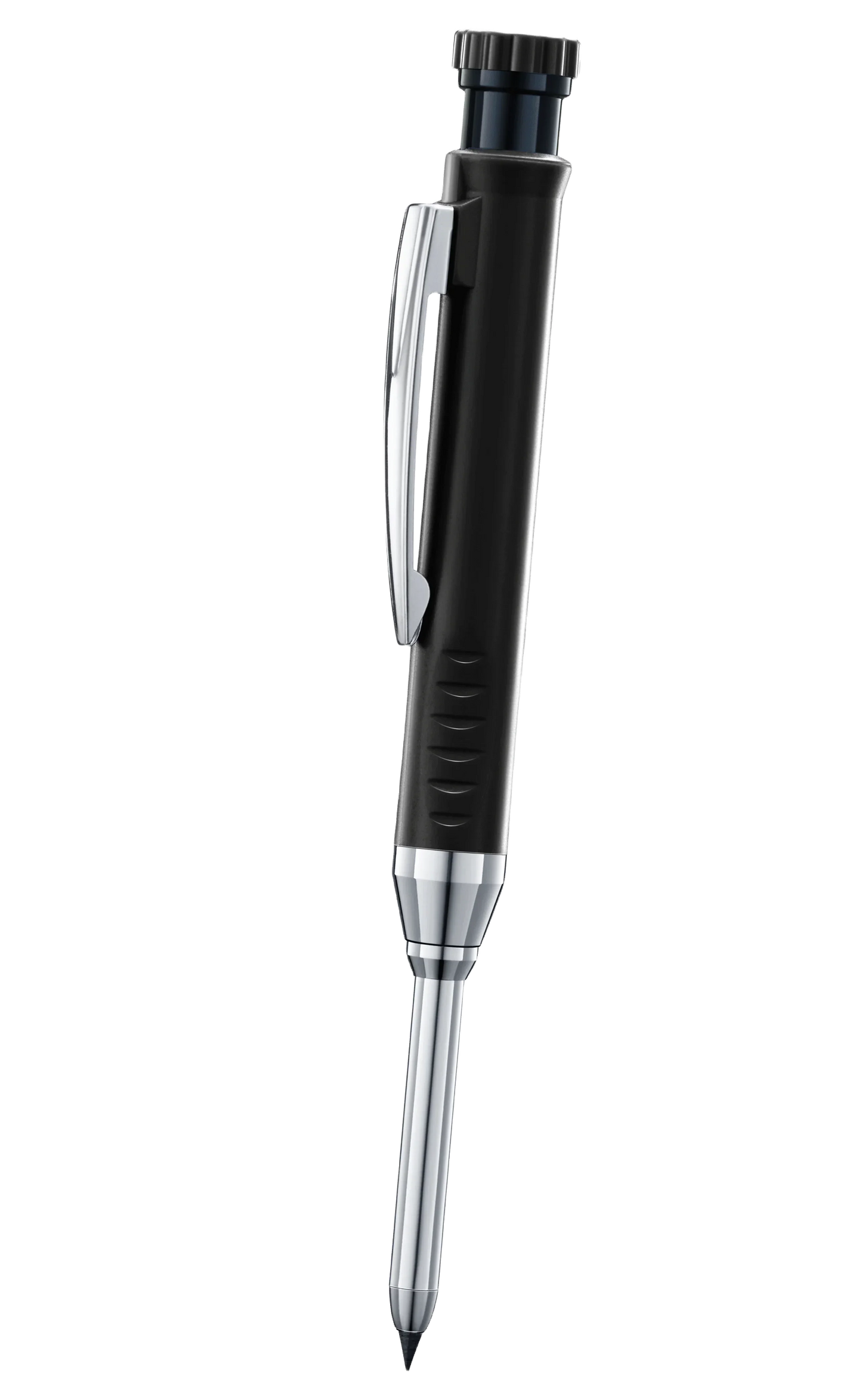 Carpenter Mechanical Pencil Set - 2.8mm Solid Woodworking Pencil With Sharpener & 3 Color Refills For Construction Tools