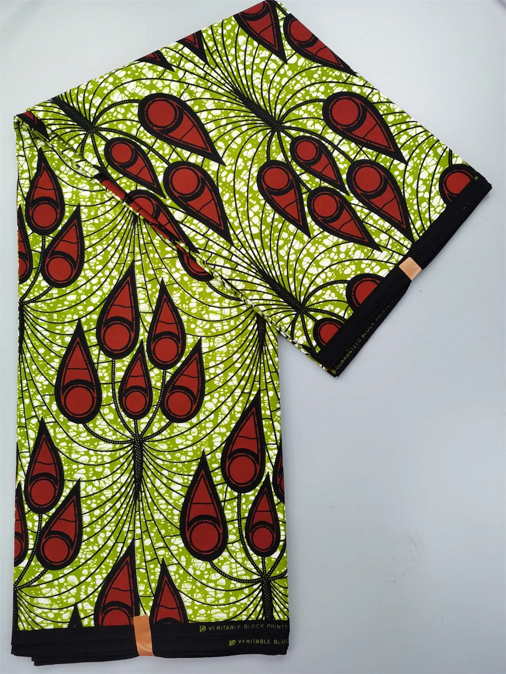 African Ankara Wax Print Fabric - 100% Cotton Nigerian Designer Pagne for Sewing & DIY Party Dresses