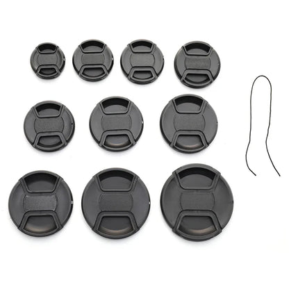 High-Quality Camera Lens Cap – Snap-On Front Lens Caps in 40.5mm, 49mm, 52mm, 55mm, 58mm, 62mm, 67mm, 72mm, 77mm, 82mm