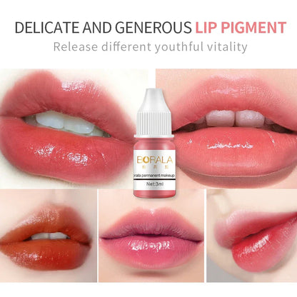 Borala 26 Colors 3ML Permanent Makeup Pigments – Sample Size for Lips, Eyebrows & Eyeliner, Beauty Art for Women