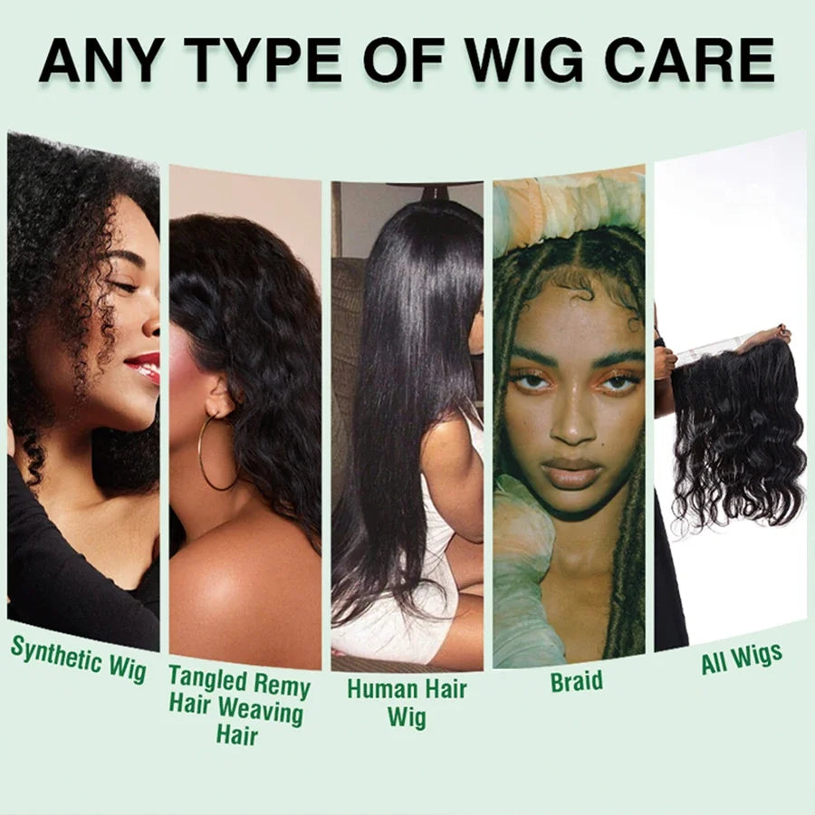 100ml Wig Milk Moisturizing Spray - Leave-In Conditioner for Synthetic Hair Frizz Control & Shine Care