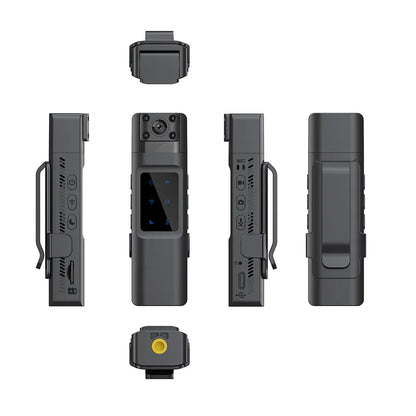JOZUZE Mini Portable Body Camera – 1080P Wearable Police, Sport, and Business Conference Video Recorder