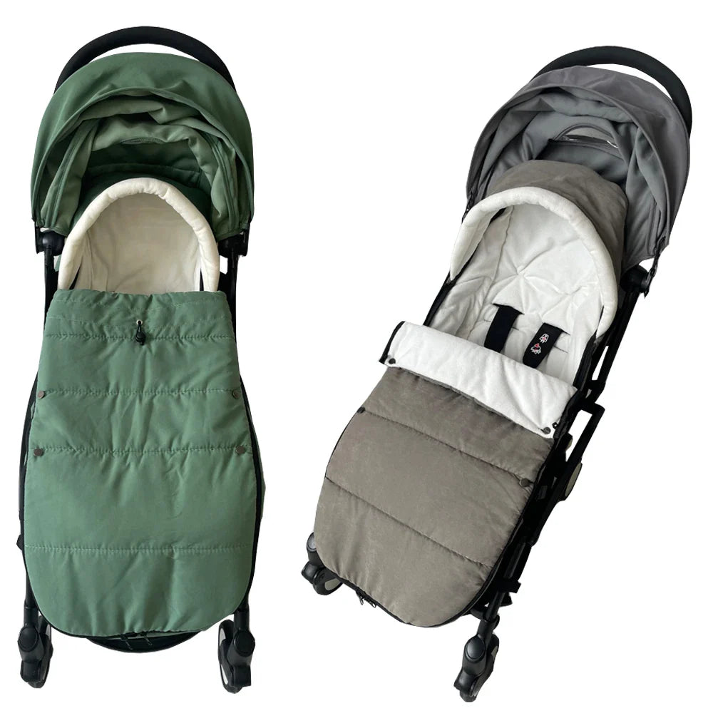 Universal Stroller Footmuff – Windproof, Waterproof & Thermal Warm, Compatible with YOYO & Bugaboo Strollers