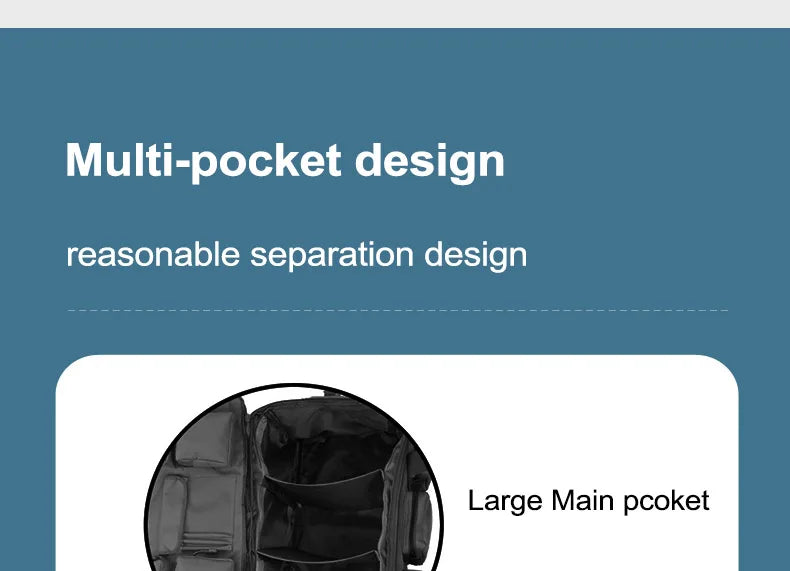 55L Tactical Duffel Bag – Large Hiking, Travel & Camping Backpack for Men, Gym and Weekend Trips