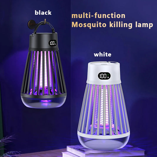 2-in-1 USB Camping Mosquito Lamp - Portable Rechargeable Bug Zapper & Outdoor Light