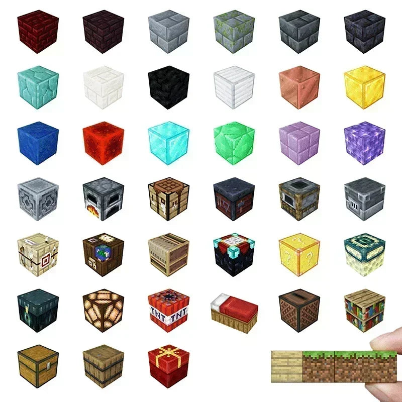 200Pcs Upgraded Magnetic Building Blocks – Montessori Sensory Toy, 3D DIY World Cube Magnets for Kids 3+