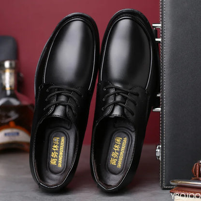 Men's Formal Casual Shoes - Elegant Business Fashion Flats for Spring & Autumn