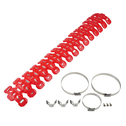 NICECNC Exhaust Heat Shield – 60CM Muffler Protector for KTM EXC 250/300, SX 125, XCW 300, Beta RR 300 & Husqvarna TE 300