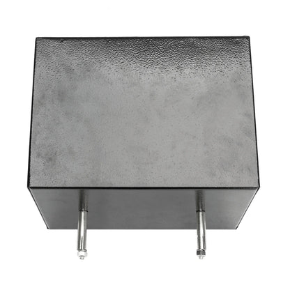 Mini Wall-Mount Electronic Code Safe — Metal Steel Security Box, Black 17EF