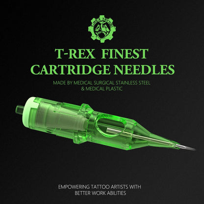 T-Rex 20PCS Tattoo Needle Cartridges - Sterile Disposable RL & RM Needles for Tattoo Machines