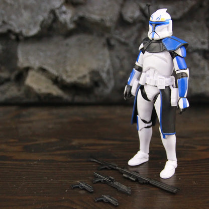 Star Wars 6" Action Figures – 501st Legion ARC & ARF Troopers, Rex, Jesse, Bane, Denal, Tup, Dogma Clone Toy