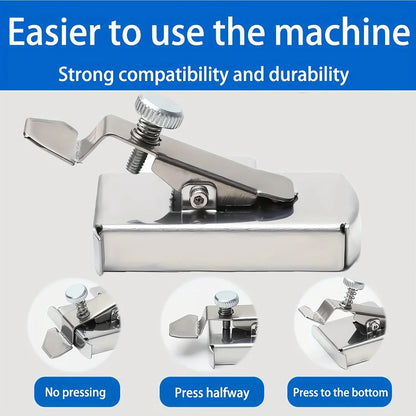 Magnetic Seam Guide - Multifunctional Sewing Ruler for Straight Lines, Hems & Machine Attachments