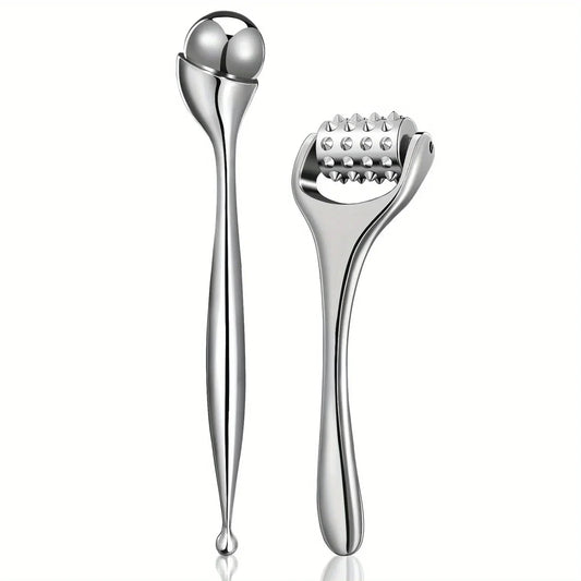 Newest Stainless Steel Full Body Ice Roller – Face & Eye Massager for Firming, Lifting, and Tightening Skin