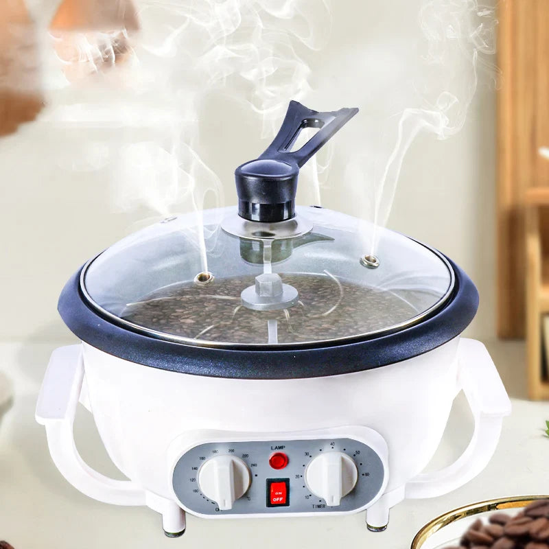 Electric Coffee Bean Roaster – Multi-Purpose Roasting Machine for Coffee, Peanuts, Popcorn, and Grains