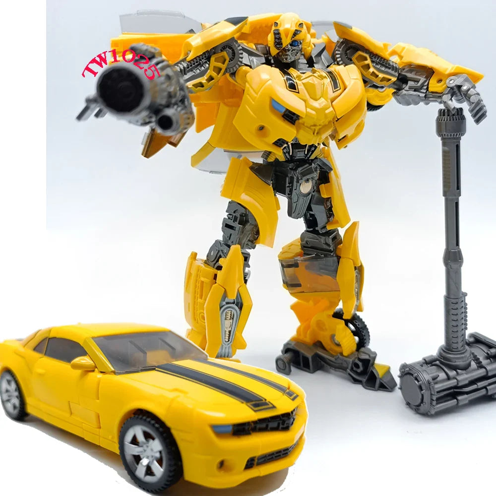 Baiwei Shockwave Transformation Toys – Sentinel Prime TW1024, Ironhide TW1026 & Bumblebee TW1025 Robot Figures TW1028/TW1030