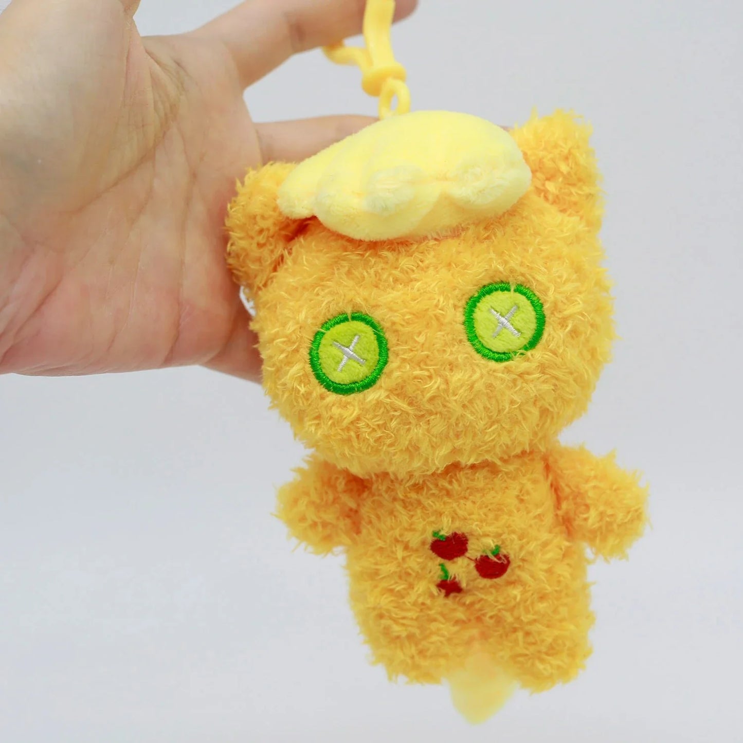 My Little Pony Plush Keychain Pendant - Soft Stuffed Bag Backpack Ornament Gift Featuring Applejack & Pinkie Pie