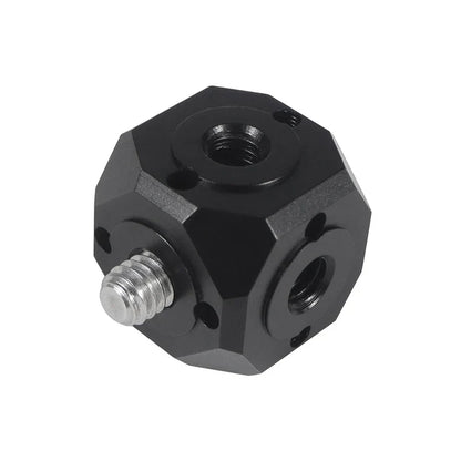 Universal Tripod Mount Adapter - Magic Arm Cubic Mount for Flash Vlog Video Light Microphone Extension Accessories