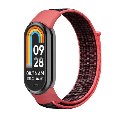 Sport Nylon Loop Strap for Xiaomi Mi Band 9 8 NFC – Replacement Wristband for Mi Band 7 6 5 4 3